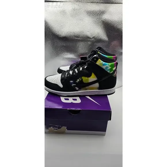 NIKE SB DUNK HIGH SZ 9.5M "TV SIGNAL" DEADSTOCK  W/ORIGINAL BOX - Picture 2 of 8